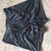 SKIMS Stretch Satin Sexy Hot Shapewear Shorts Onyx Black