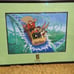 Vintage 1996 Six Flag Special Edition Souvenir Silly-Cell Splash Taz, Bugs Bun