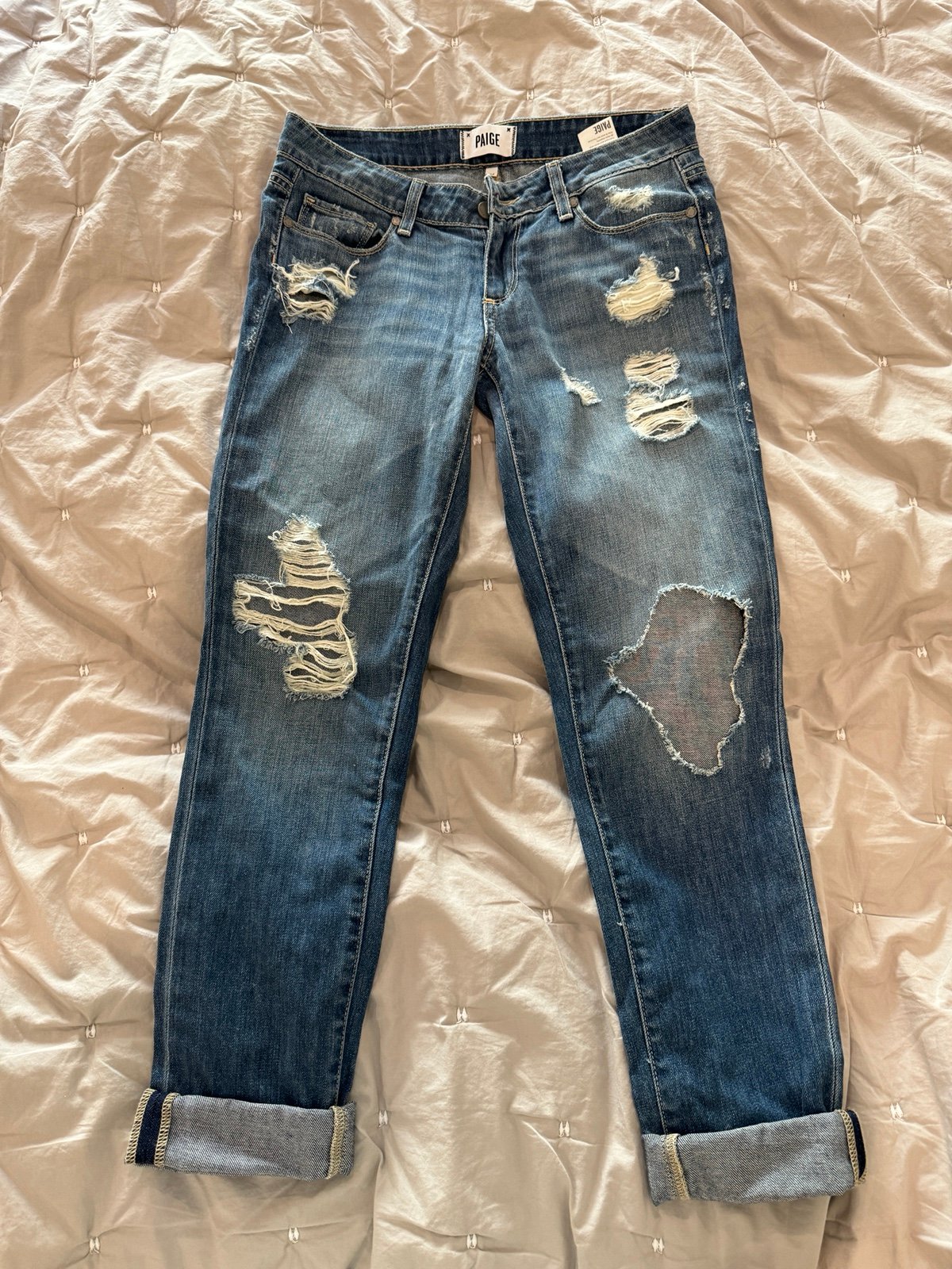 Paige Distressed Jeans