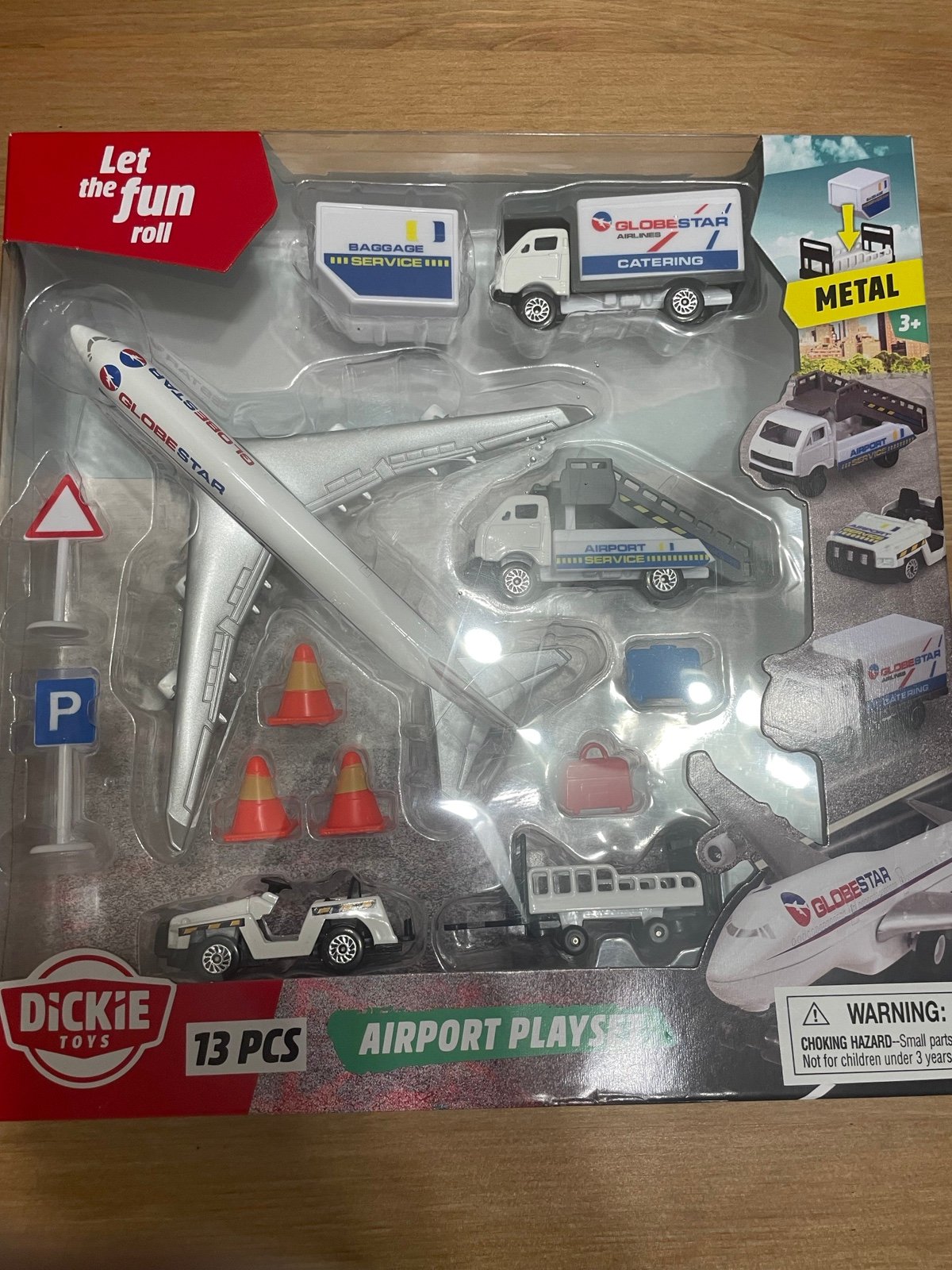 Airport Playset, 13 Piece Brand new