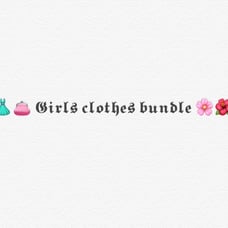 Girls clothes bundle