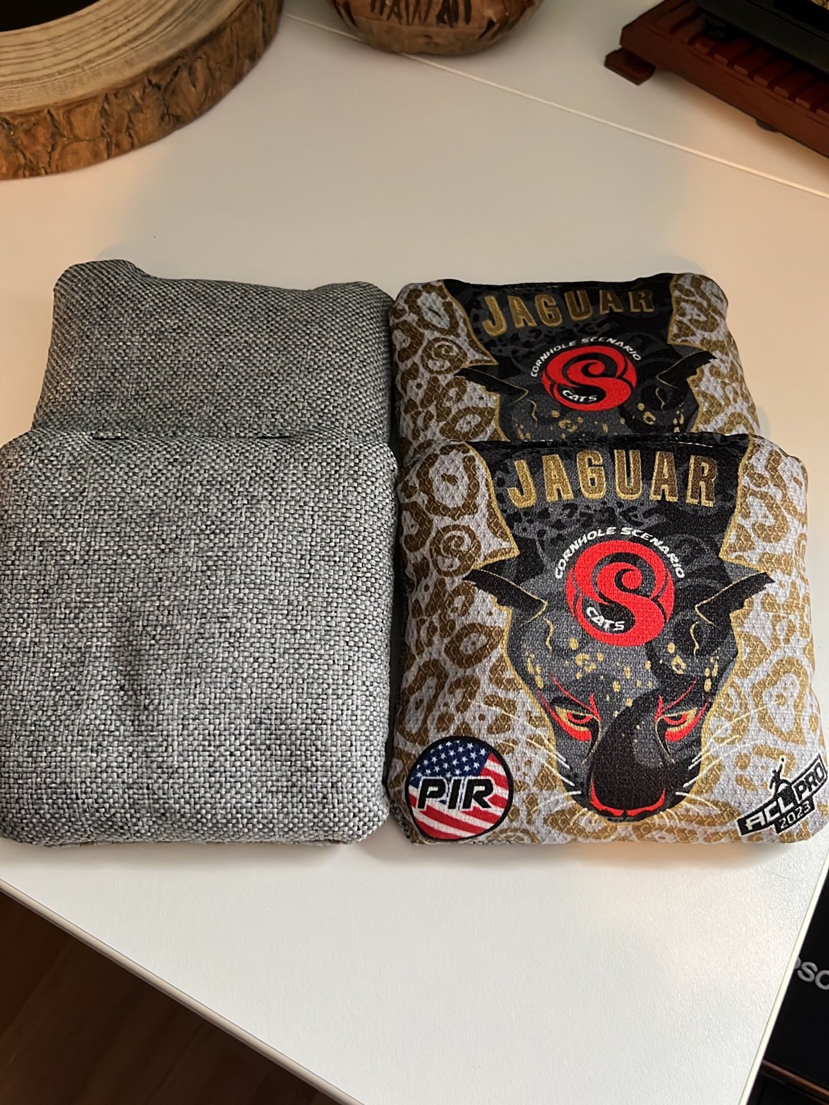 Cornhole Scenario Gold Laced Jaguars