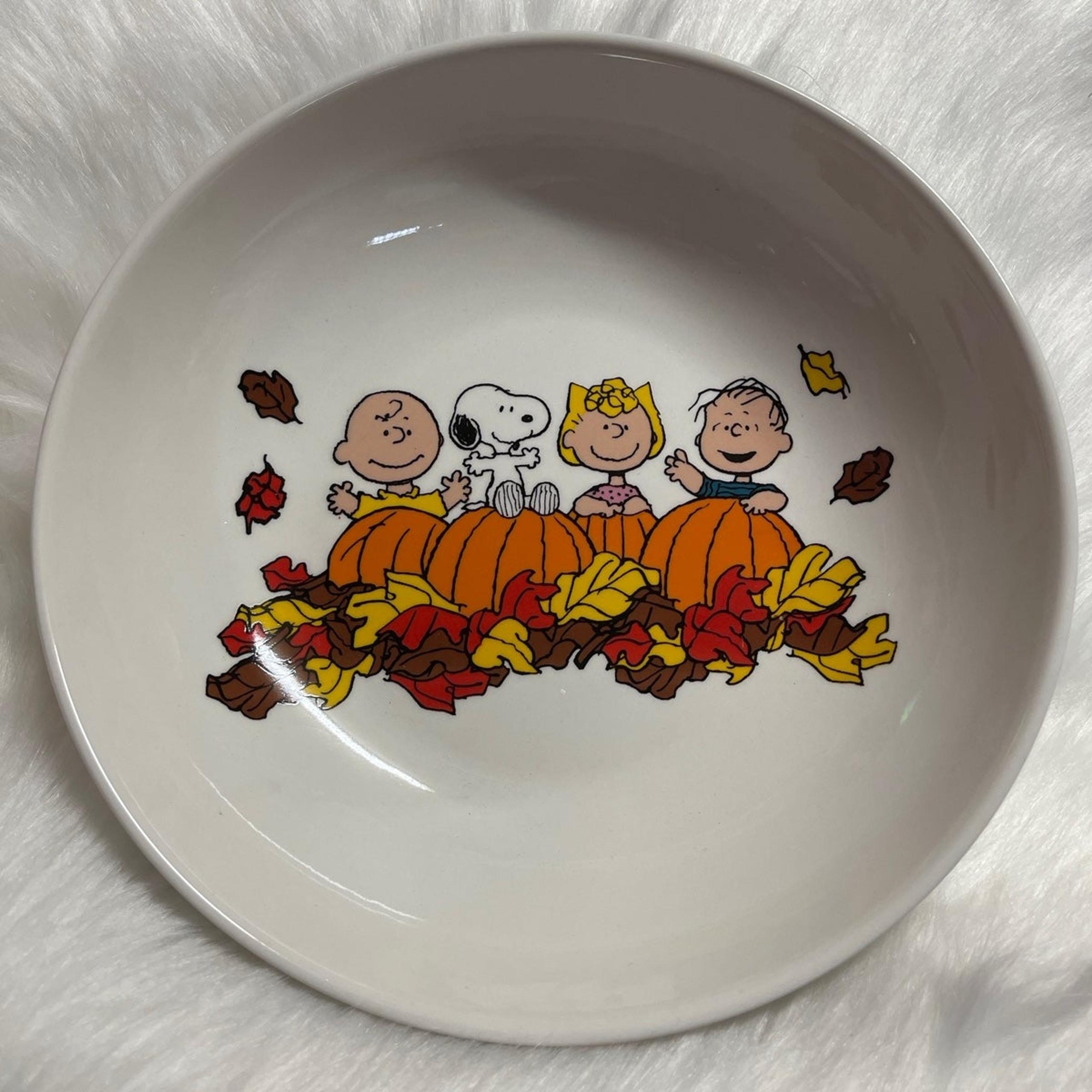 Peanuts Suddenly, It’s Fall Dinner Bowl