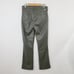 MOTHER The Insider Flood pants Cinder Block gray green faux leather size 28 NEW