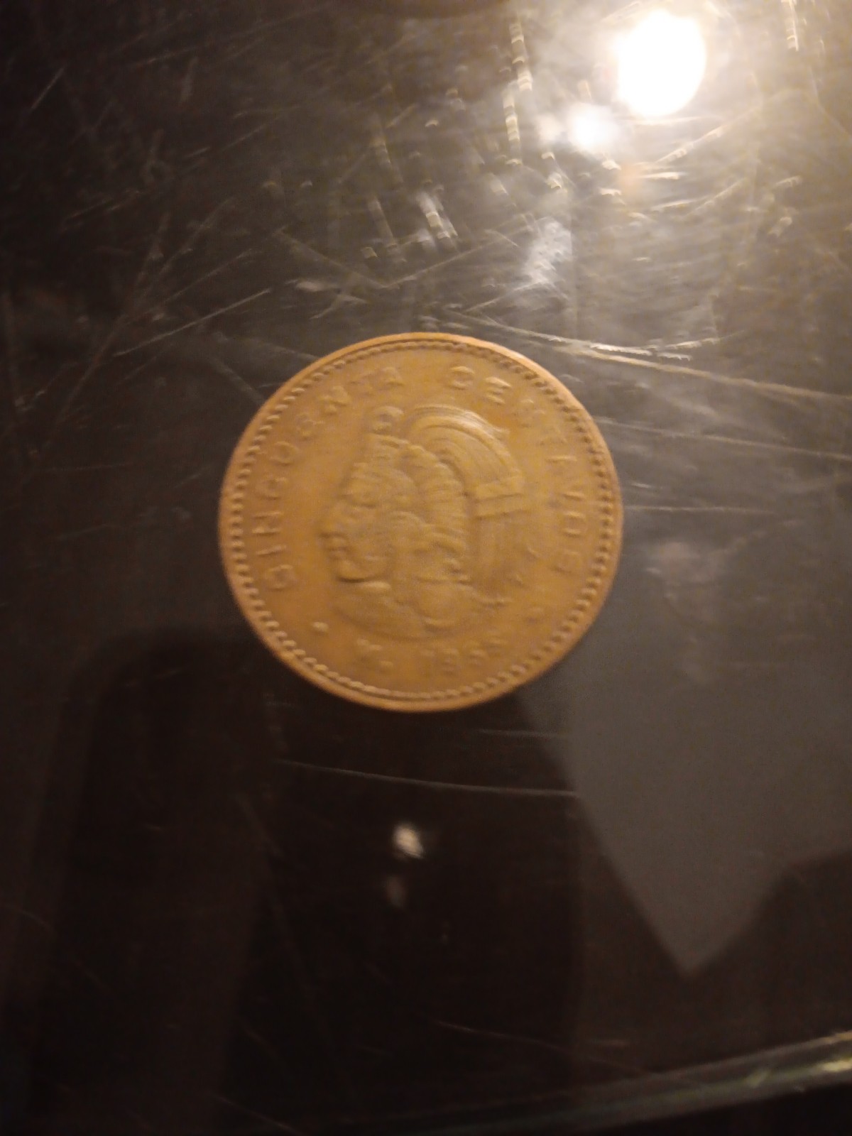 Coin 1955 mexico