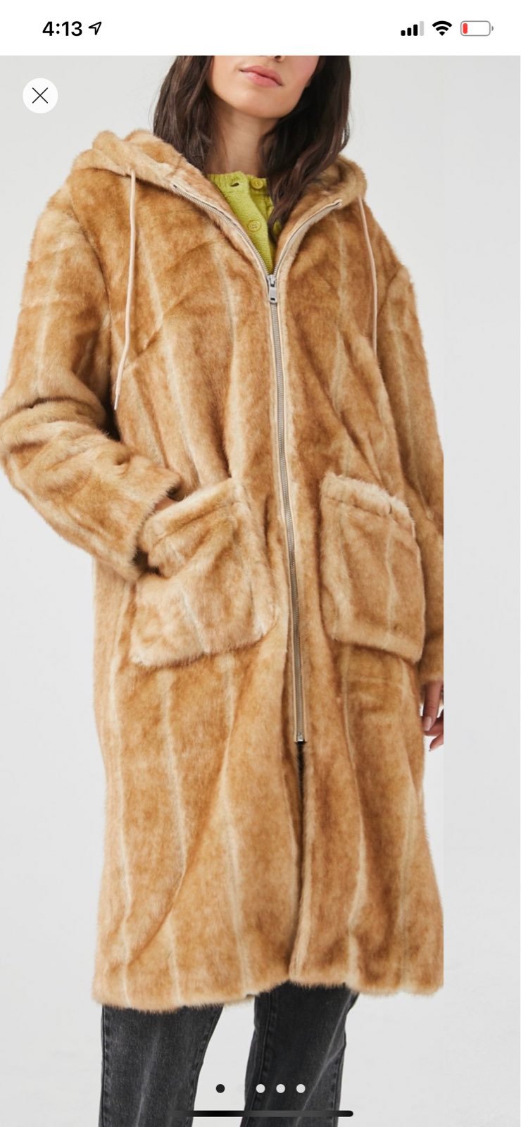 faux fur coat