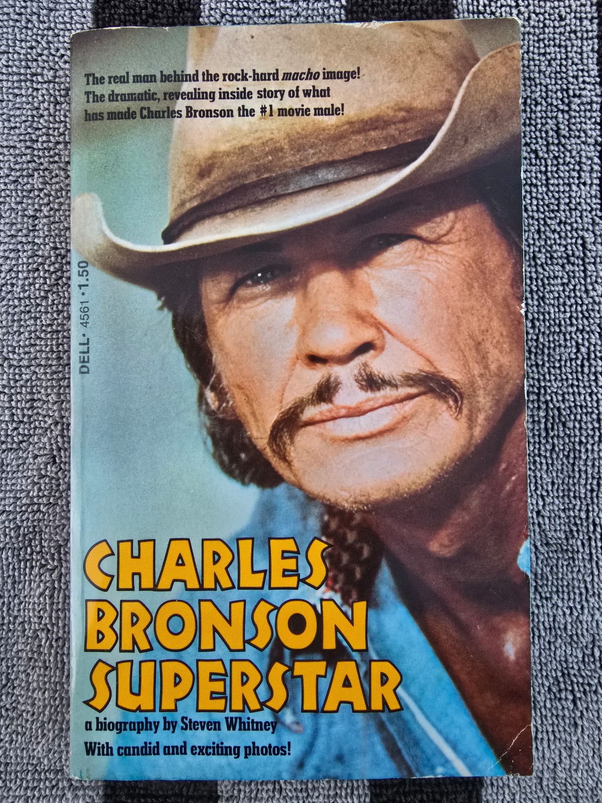 Charles Bronson Superstar by Steven Whitney (First Edition October 1975)