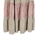 Mimi Daphne XS Skirt Cottagecore Floral Patchwork Tiered Ruffle Prairie Peasant