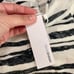 NWT Minnie Rose Women's Distressed Tiger Stripe Cotton Cashmere Long Sleeve S