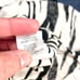 NWT Minnie Rose Women's Distressed Tiger Stripe Cotton Cashmere Long Sleeve S