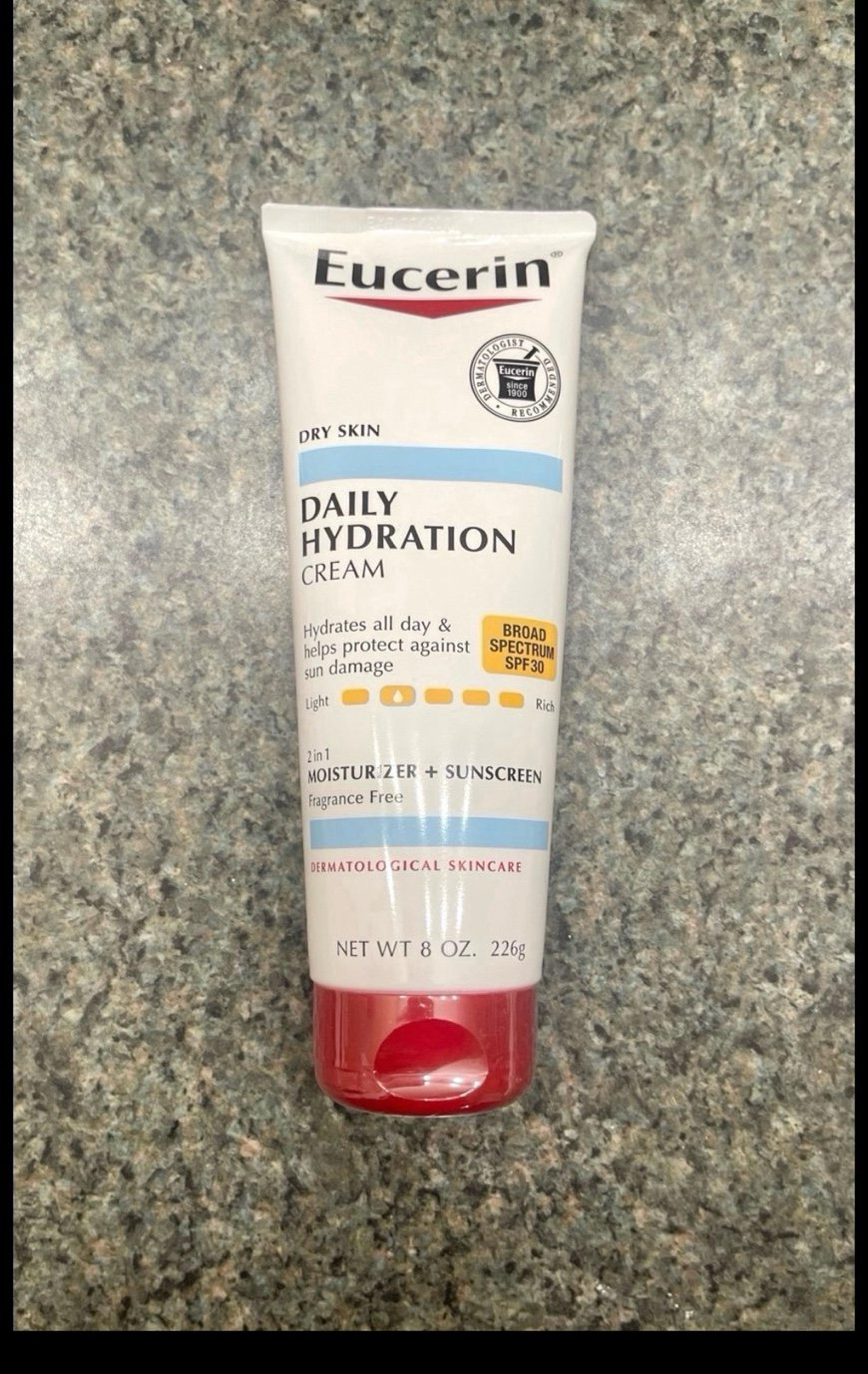 Eucerin spf 30 daily hydration cream