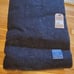 NWT Faribault Woolen Mill Queen, Pure and simple Utility blanket- Navy