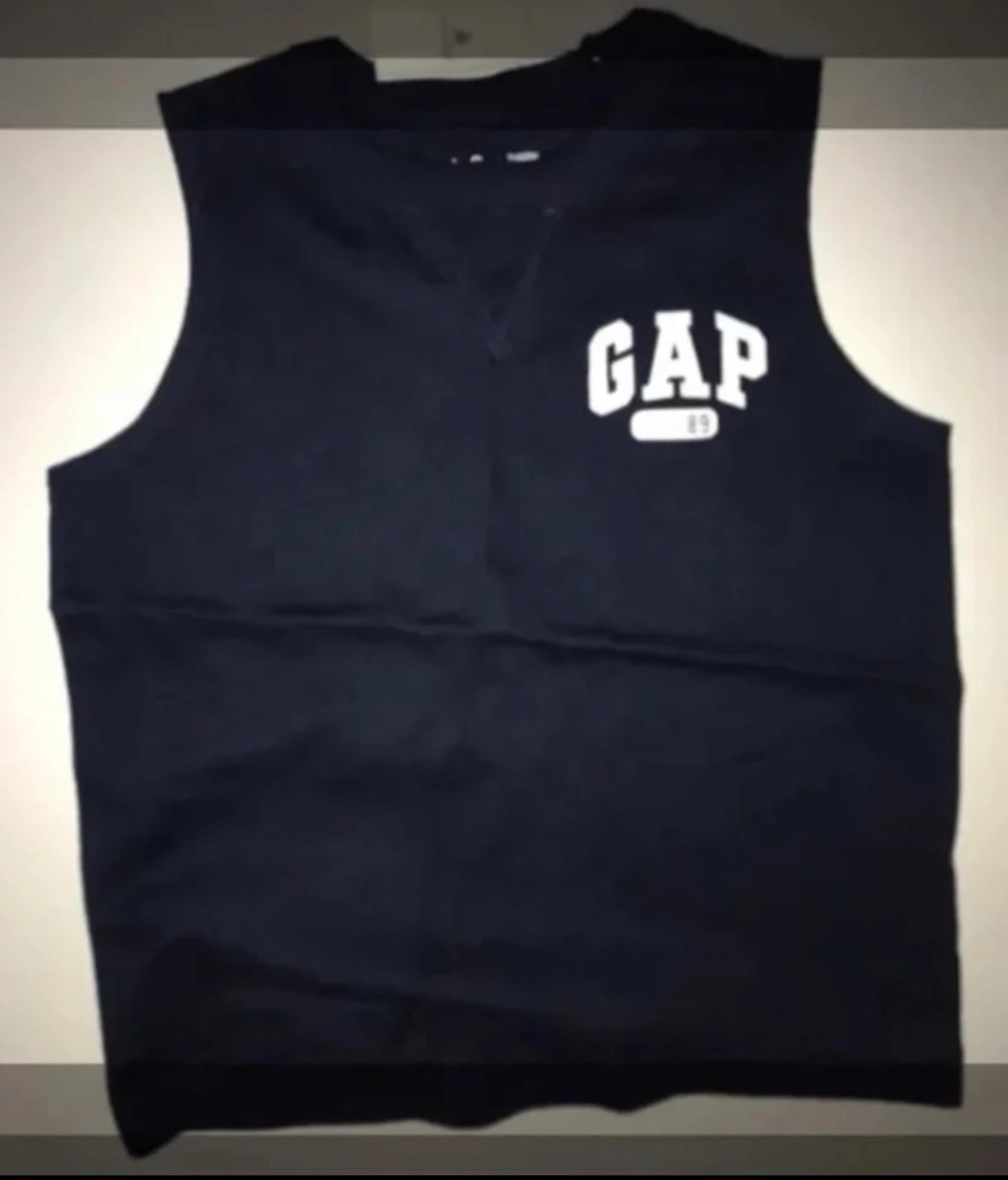 3 years 3/3t BOYS Shirt GAP Navy sleeveless MUSCLE TANK TOP