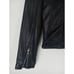 Avanti Women's Leather Biker Jacket Black Sz M