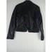 Avanti Women's Leather Biker Jacket Black Sz M