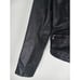 Avanti Women's Leather Biker Jacket Black Sz M