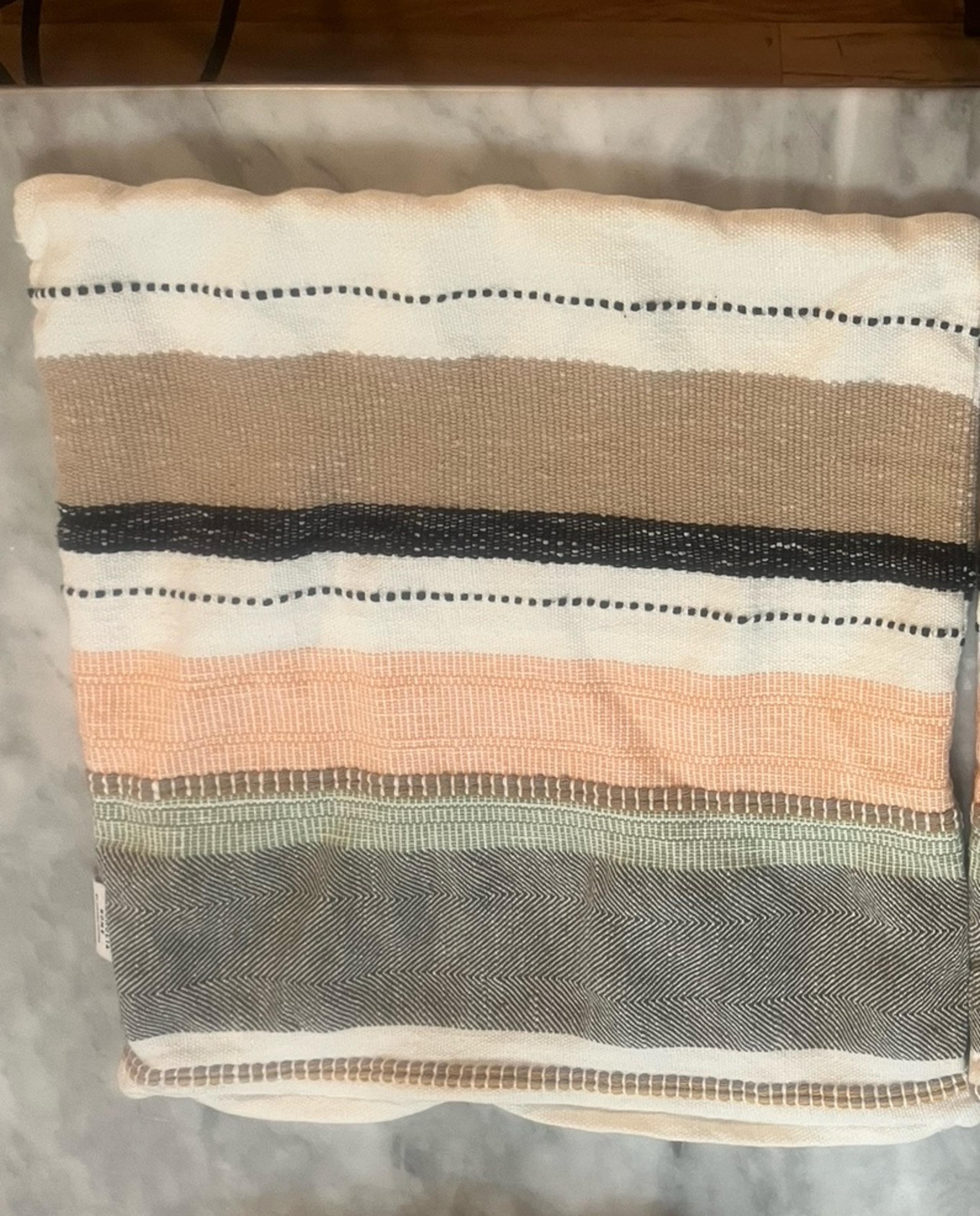 Joanna Gaines Loloi Magnolia Home Caitlin Stripe Pillow Cover