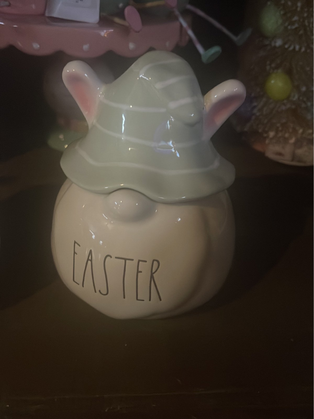 Rae Dunn Gnome Easter candle