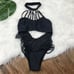 HOT ITEMBlack Sunstreak One Piece Swimsuit