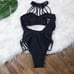 HOT ITEMBlack Sunstreak One Piece Swimsuit