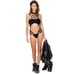 HOT ITEMBlack Sunstreak One Piece Swimsuit