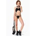 HOT ITEMBlack Sunstreak One Piece Swimsuit