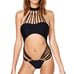 HOT ITEMBlack Sunstreak One Piece Swimsuit