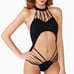 HOT ITEMBlack Sunstreak One Piece Swimsuit