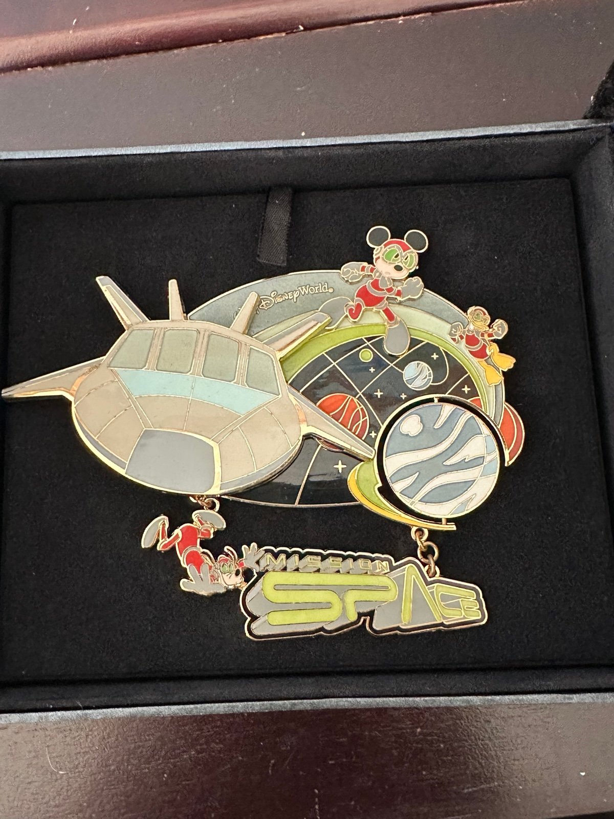 DISNEY WDW E-TICKET COLLECTION MISSION SPACE JUMBO PIN IN BOX LE 500