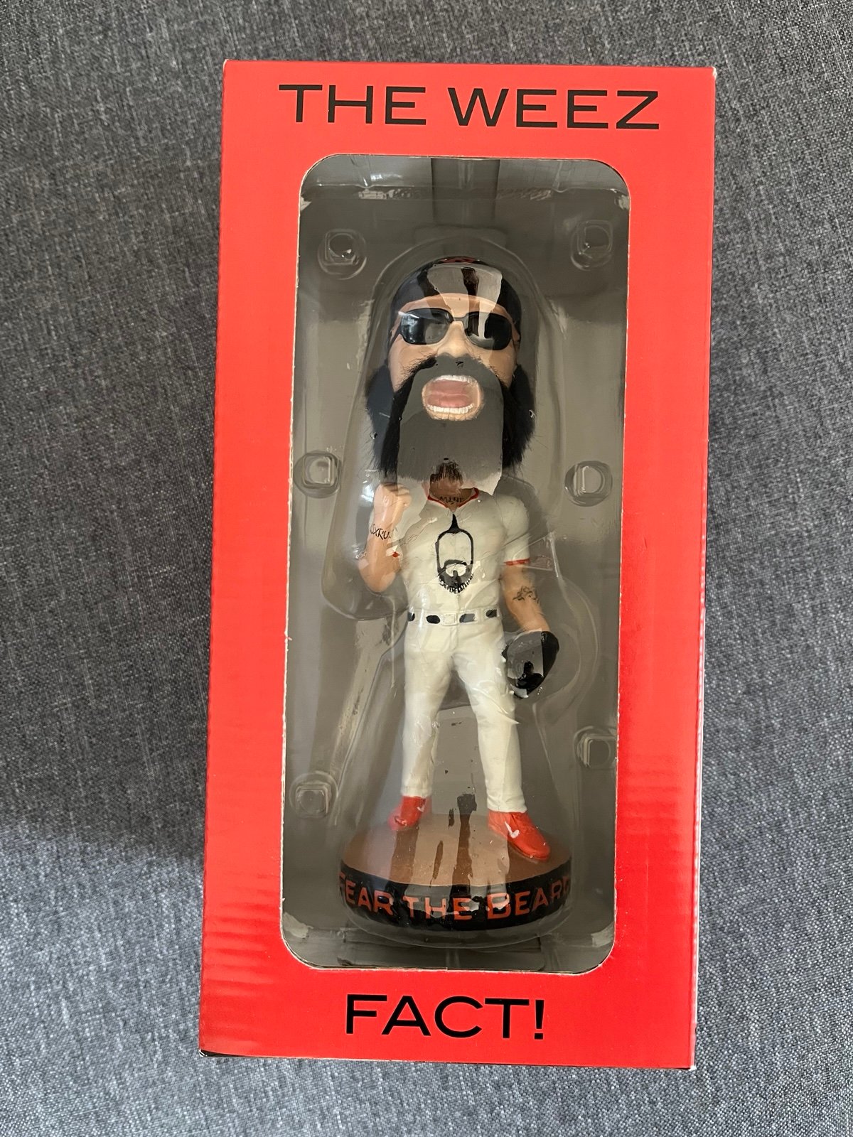 San Francisco GIANTS FAN FEST Brian Wilson “The Weez” Bobblehead NIB 2025