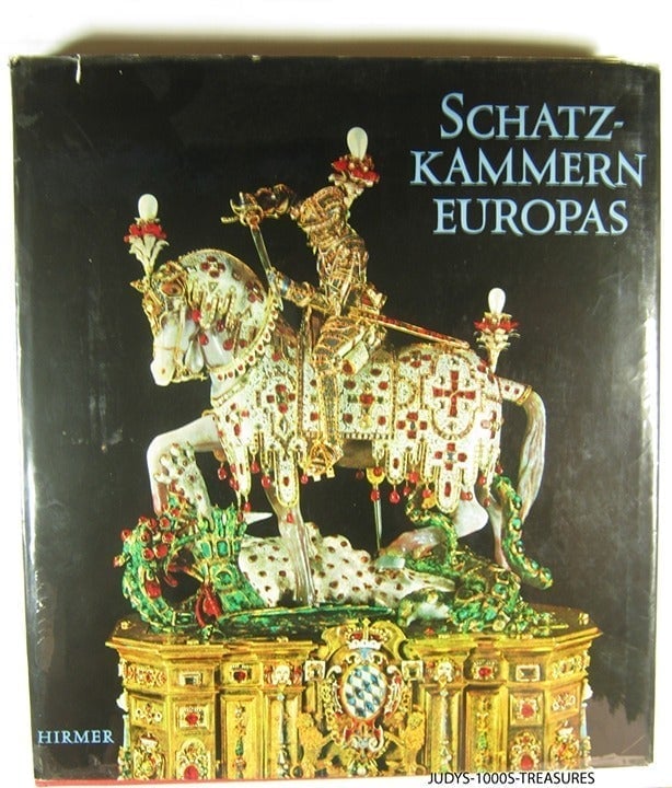 BOOK SCHATZKAMMERN EUROPAS TREASURES EUROPE WRITTEN IN GERMAN 1st ED. 1968