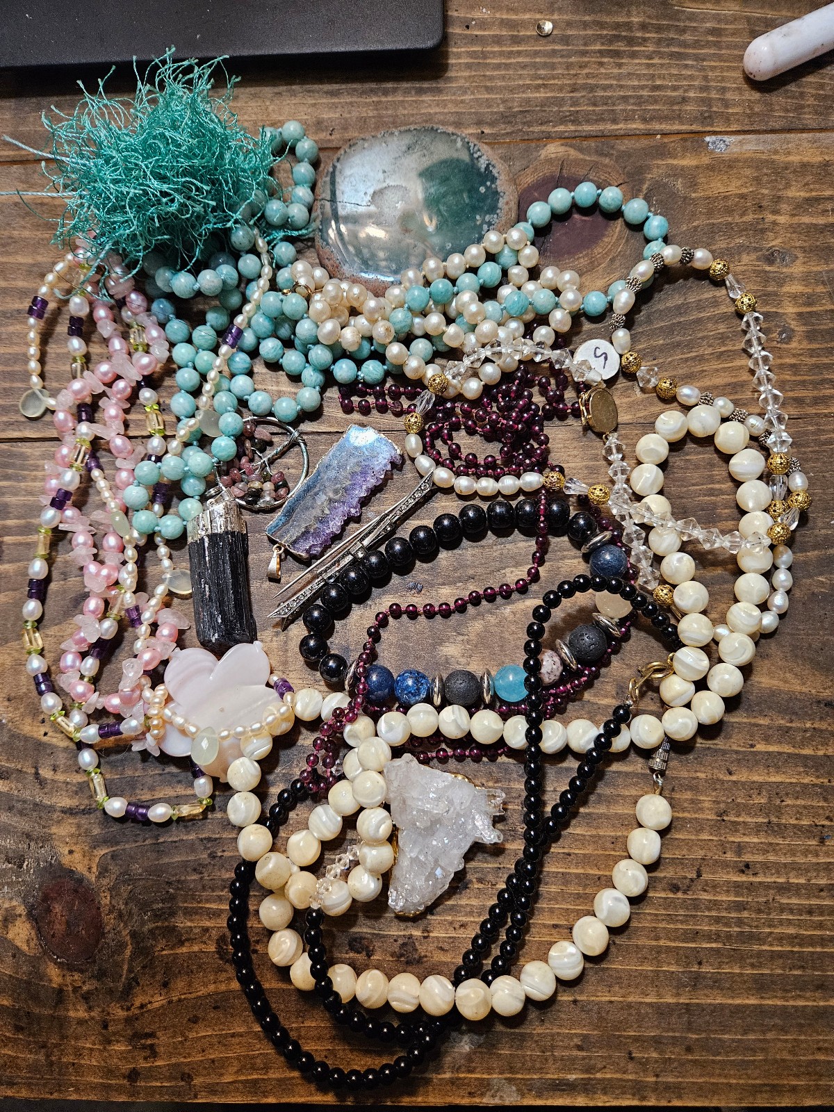 Stone Jewelry Lot