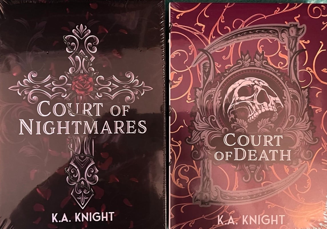 Fabled Court & Kings Set Court of Nightmares & Court of Desth by K.A Knight