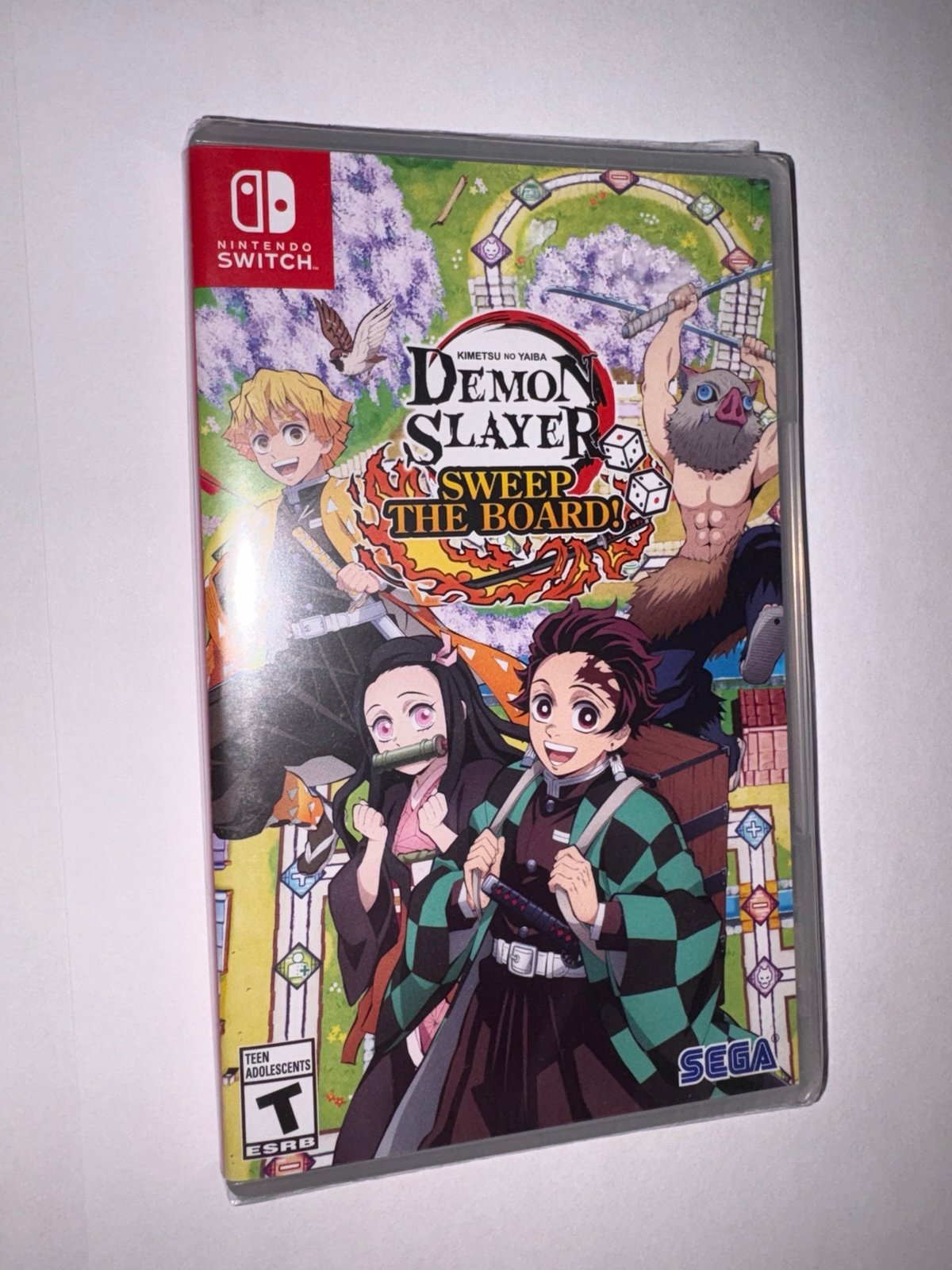 Demon Slayer -Kimetsu No Yaiba- Sweep The Board! (Nintendo Switch) New