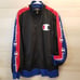 {L} Champion Racer Stripe Zip Up Jacket Coat
