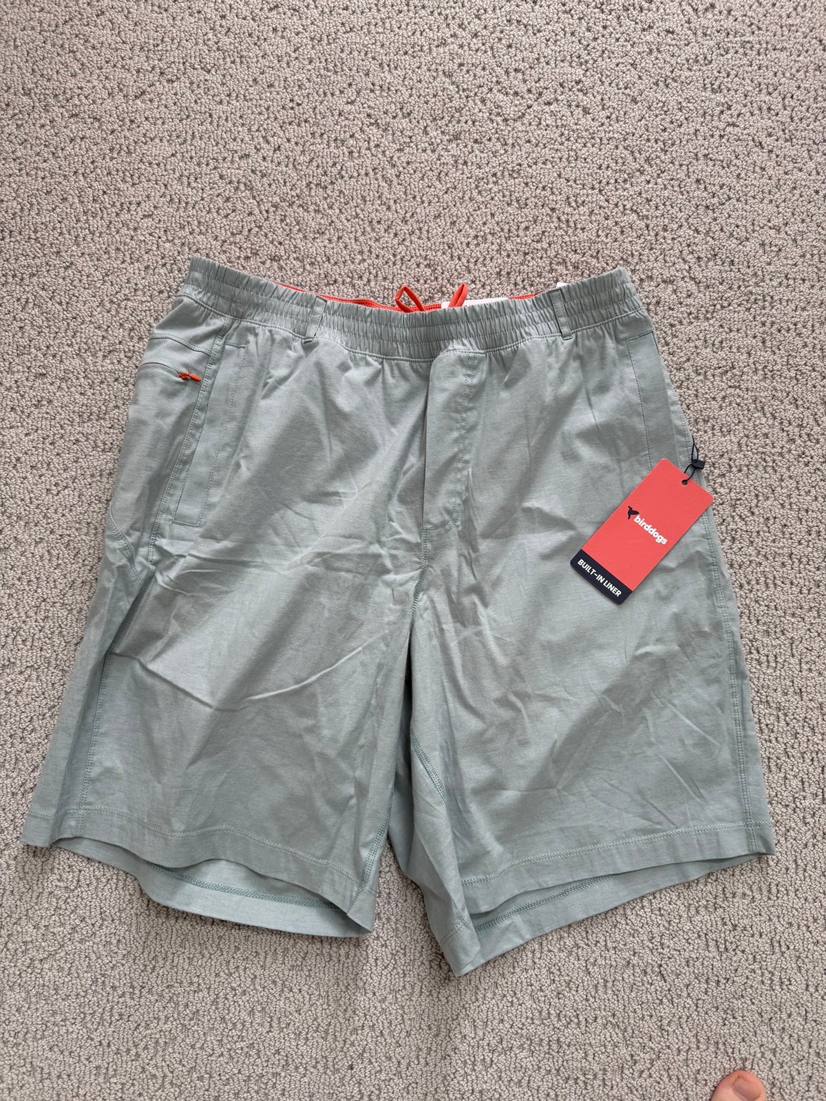 Birddogs Men’s Shorts with Inner Liner. 9 in. Inseam. NWT size XXL
