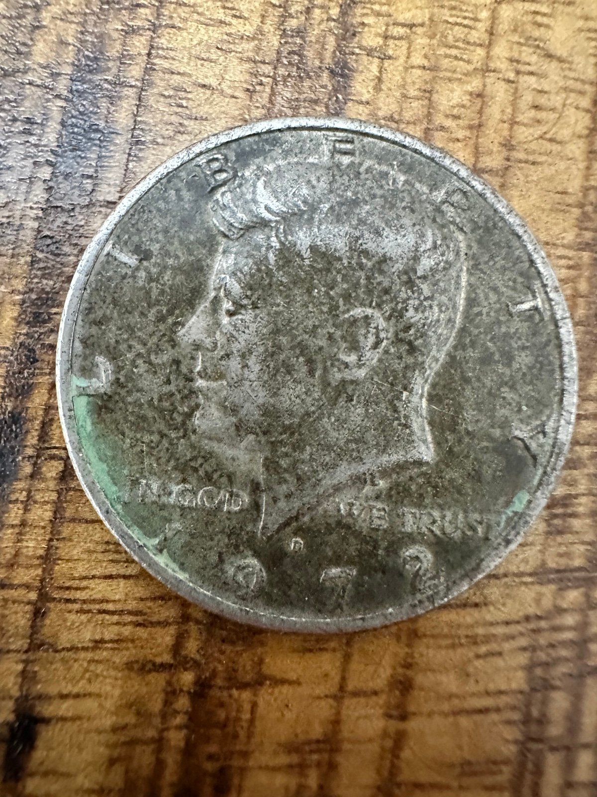 1972 JFK No Mint Half Dollar
