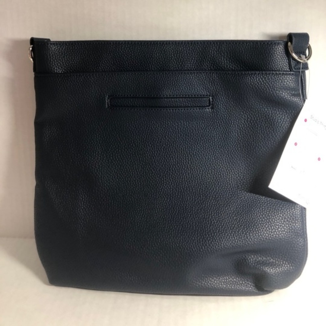Thirty One 31 Studio Thirty-One Modern Purse Midnight Navy Pebble NEW NWT