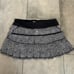Lululemon Run: Pace Setter Skirt 4-way Stretch Plush Petal Black Ghost 6