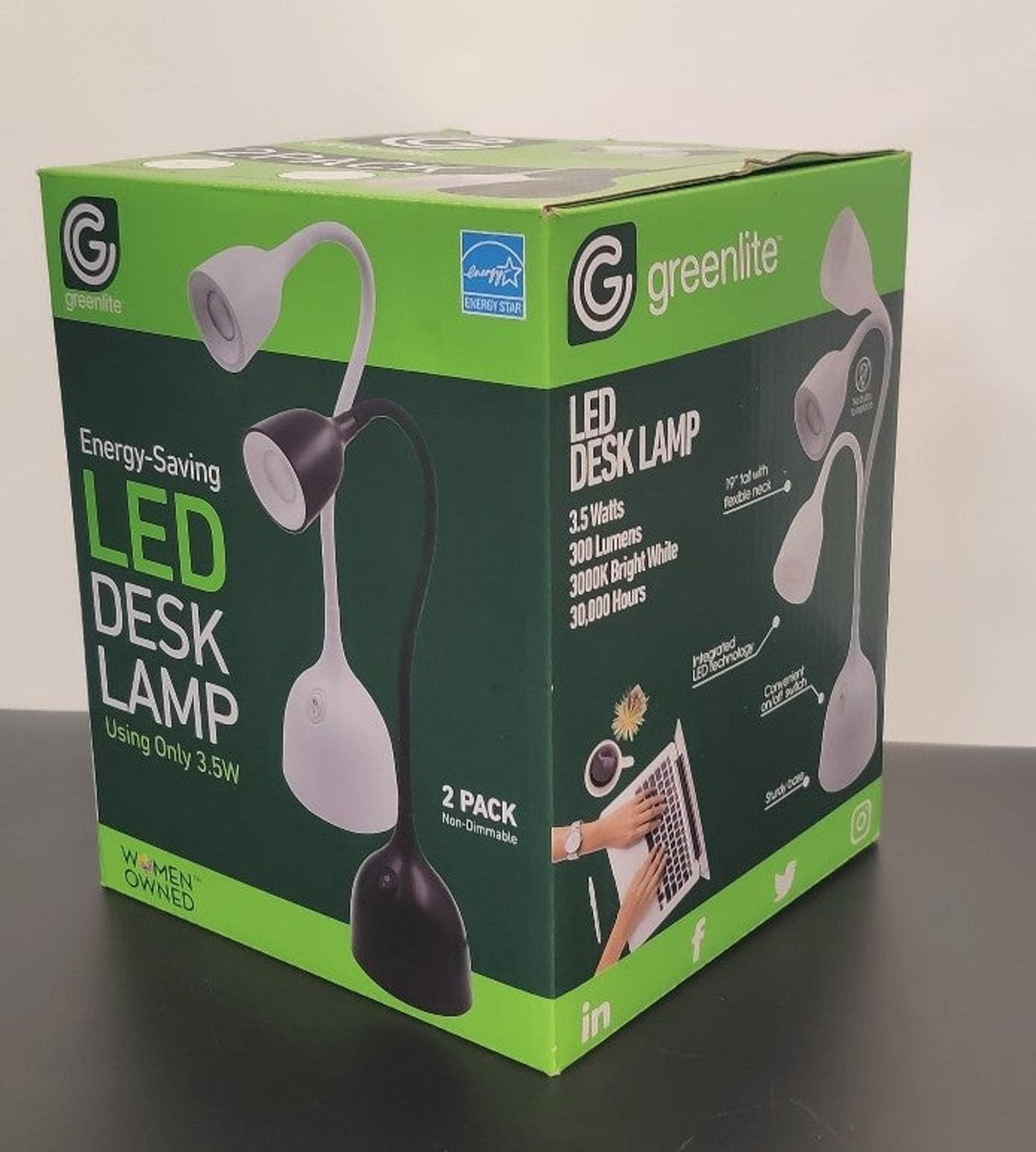 LED desk lamp energy saving
