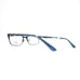 South Hampton SH 5008 BL Blue metal Rectangle Eyeglasses Frames 50[]16 135 mm