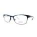South Hampton SH 5008 BL Blue metal Rectangle Eyeglasses Frames 50[]16 135 mm