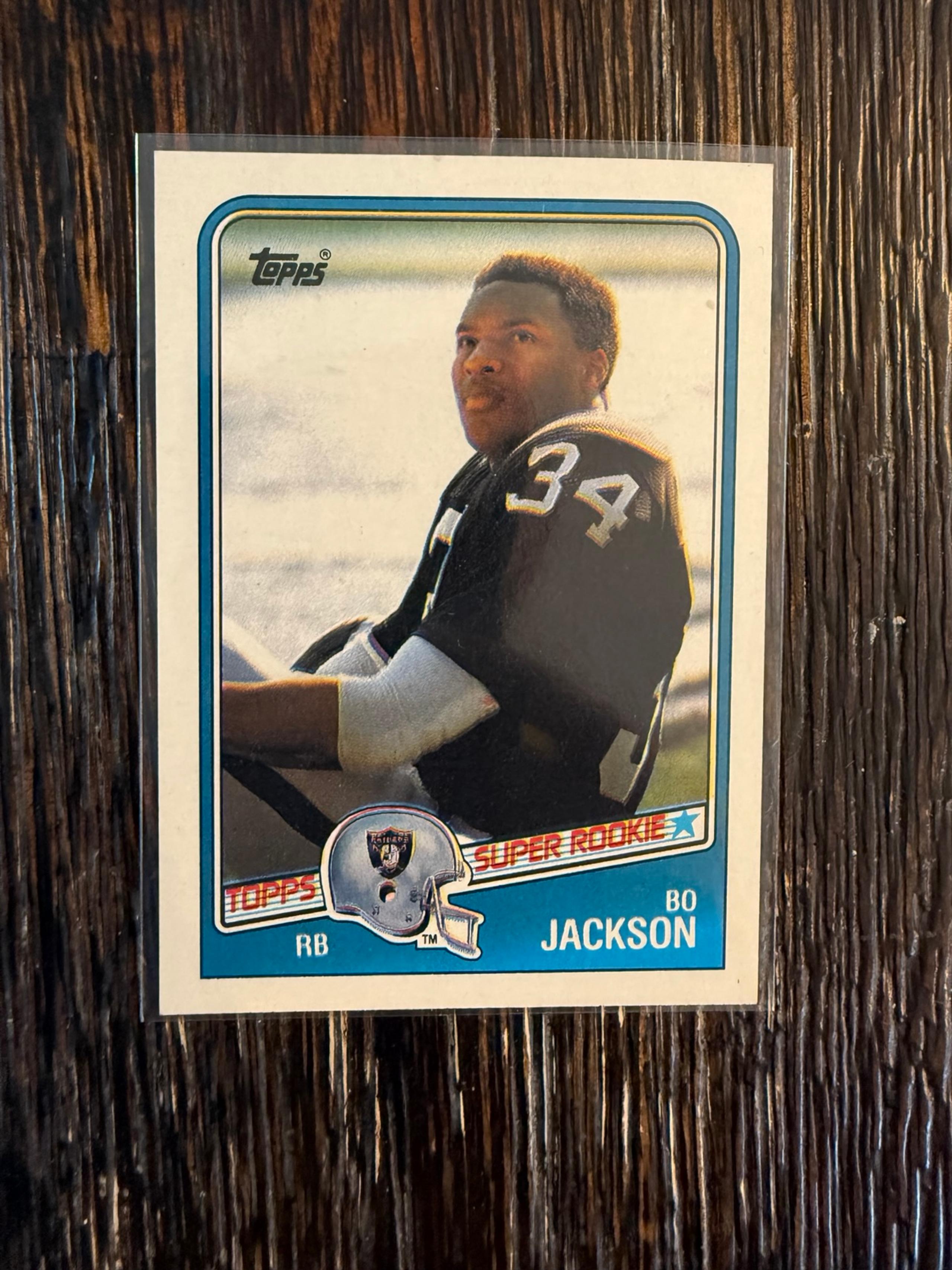 Bo Jackson Rookie card