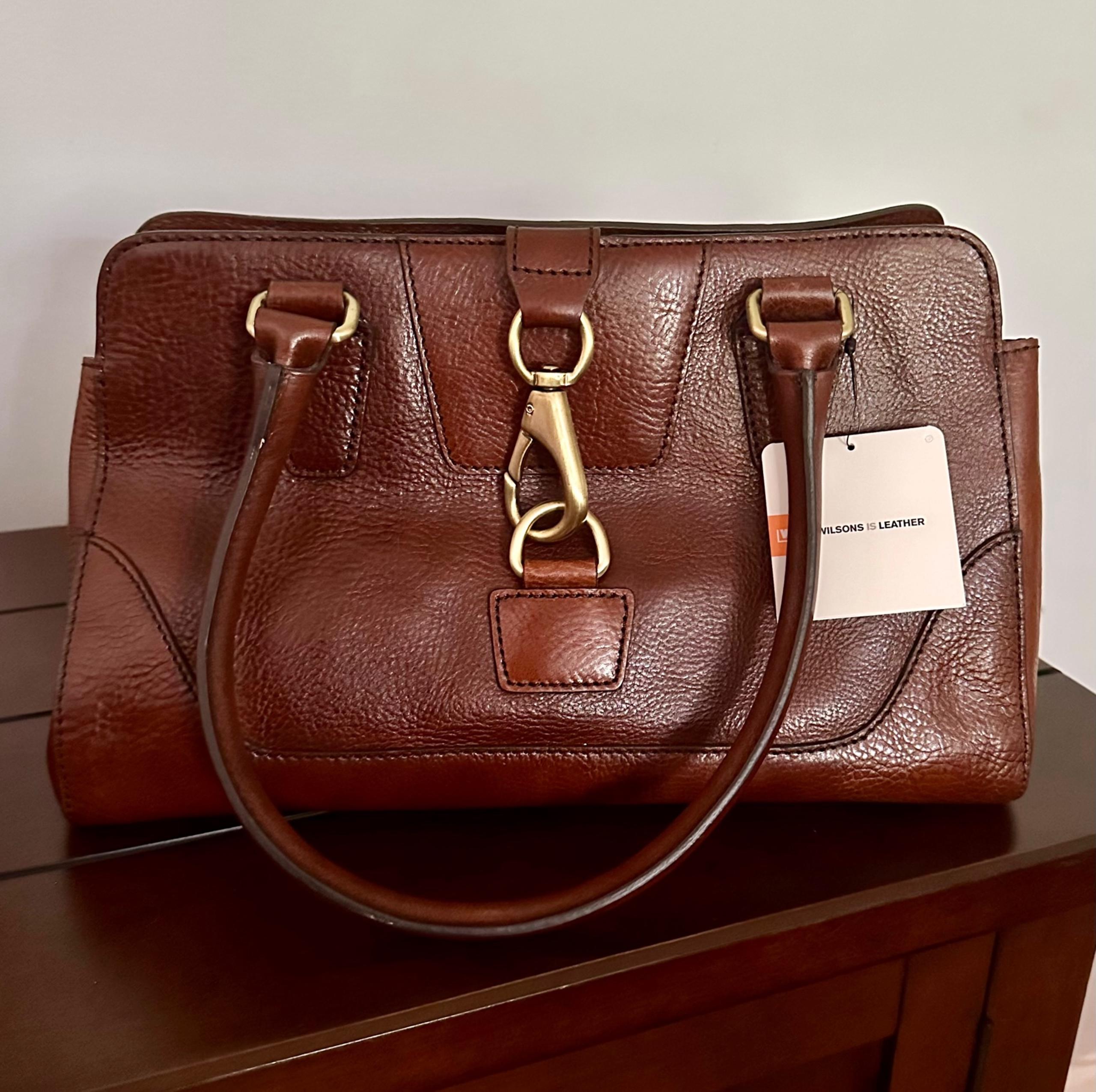 Wilson's Genuine Leather Satchel