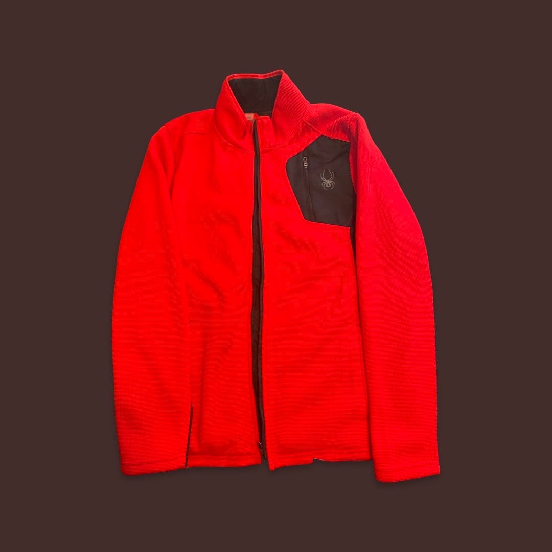 SPYDER Jacket Racing Red Mens Large