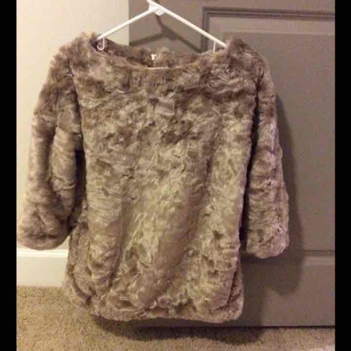 Zara fur sweater