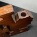Vtg “NOEL” Wooden Candlestick Holder 7.75”x4” Holiday Christmas Decor