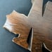 Vtg “NOEL” Wooden Candlestick Holder 7.75”x4” Holiday Christmas Decor
