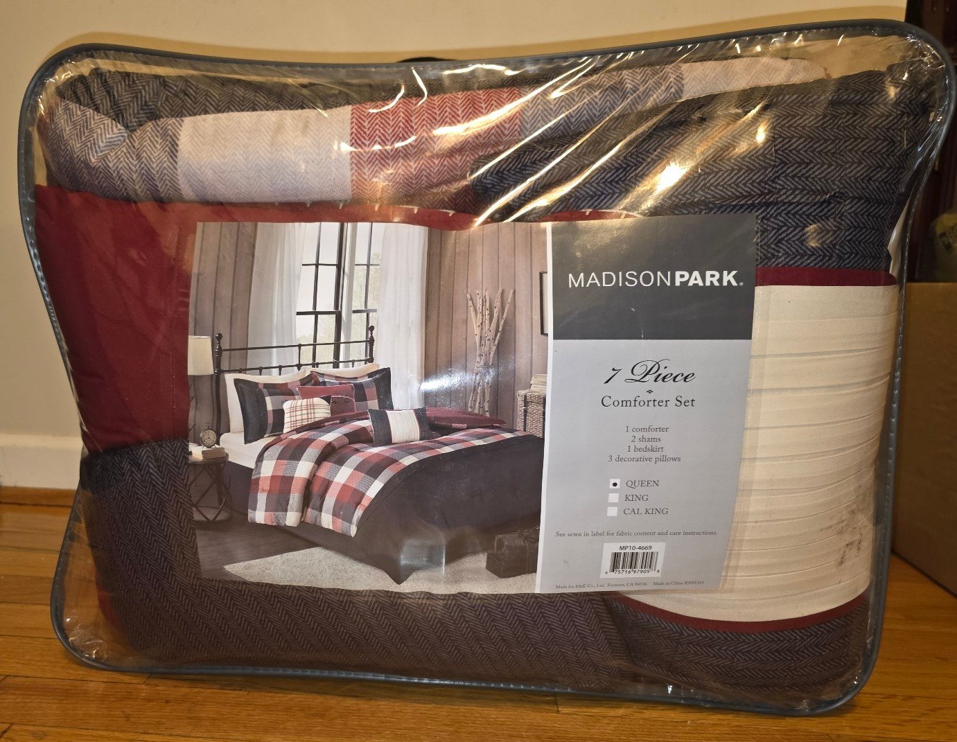 Madison Park 7 piece Queen comforter set