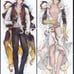 Genshin Impact Zhongli Morax Dakimakura Fanartist Body Pillow Cover New Unused
